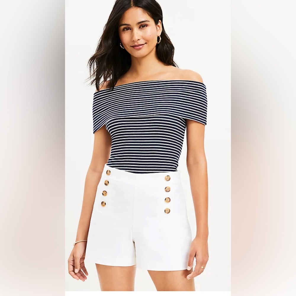 Loft off shoulder top NWT